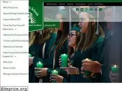 Sites similar to billingscatholicschools.org