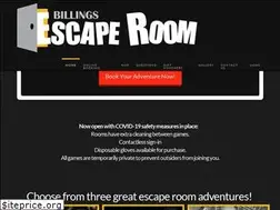 Sites similar to billingsescaperoom.com