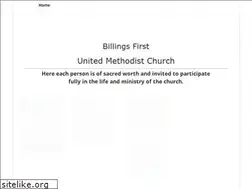 Sites similar to billingsfirst.org