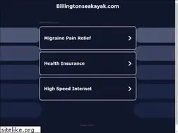 Sites similar to billingtonseakayak.com
