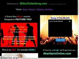Sites similar to billiondollarsong.com
