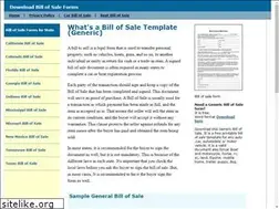 Sites similar to billofsaleforms.info