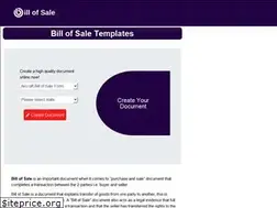 Sites similar to billofsaletemplate.org