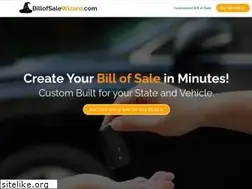 Sites similar to billofsalewizard.com