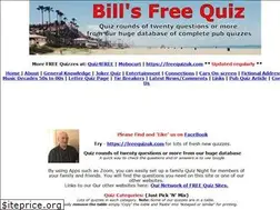 Sites similar to billsfreequiz.com