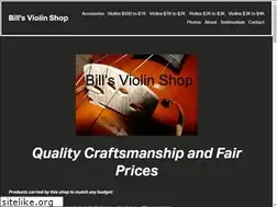 Sites similar to billsviolinshop.com