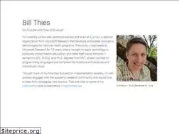 Sites similar to billthies.net