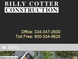 Sites similar to billycotterconst.com