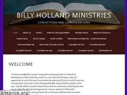 Sites similar to billyhollandministries.com