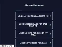 Sites similar to billyhowelllincoln.net