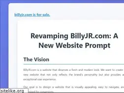 Sites similar to billyjr.com