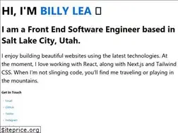 Sites similar to billylea.com