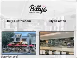 Sites similar to billysdiner.com