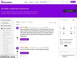 Sites similar to bilmecelerim.com