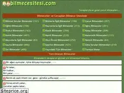 Sites similar to bilmecesitesi.com