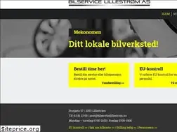 Sites similar to bilservicelillestrom.no