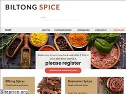 Sites similar to biltongspice.com.au