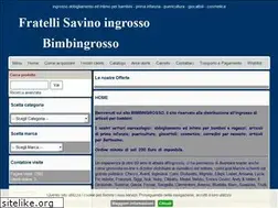 Sites similar to bimbingrosso.it