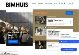 Sites similar to bimhuis.nl