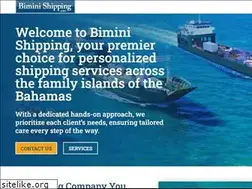 Sites similar to biminishipping.com