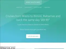Sites similar to biminishuttleboat.com