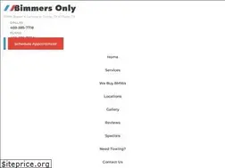 Sites similar to bimmersonly.net