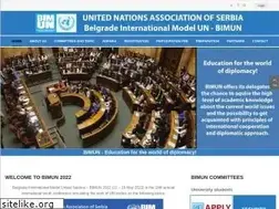 Sites similar to bimun-unaserbia.org