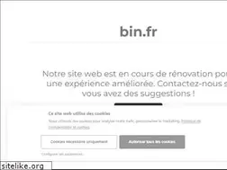 Sites similar to bin.fr