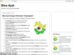 Sites similar to bina-ayat.blogspot.com