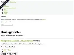 Sites similar to binaergewitter.de
