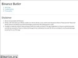 Sites similar to binance-butler.github.io