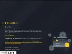 Sites similar to binance.sg