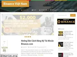 Sites similar to binancevietnam.com