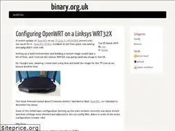 Sites similar to binary.org.uk