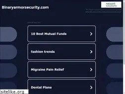 Sites similar to binaryarmorsecurity.com