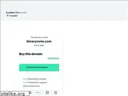 Sites similar to binarynote.com