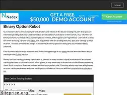 Sites similar to binaryoptionrobot.com