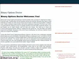 Sites similar to binaryoptionsdoctor.com