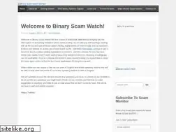 Sites similar to binaryscamwatchmonitor.com