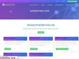 Sites similar to binaschneider.kilu.de