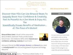 Sites similar to binauralbeatsgeek.com