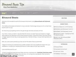 Sites similar to binauralbeatstips.com