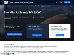 Sites similar to binck.it