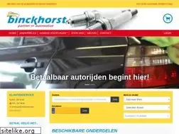 Sites similar to binckhorst.com