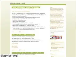Sites similar to bindatabase.co.uk