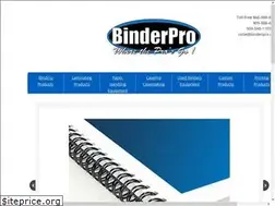 Sites similar to binderpro.com