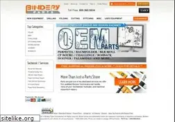 Sites similar to binderyparts.com