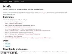 Sites similar to bindfs.org