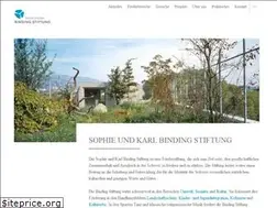Sites similar to binding-stiftung.ch
