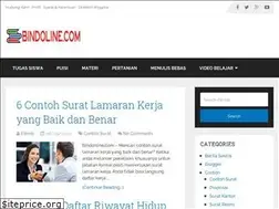 Sites similar to bindoline.com